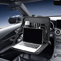 Guía para instalar una mesa plegable en el asiento trasero del coche