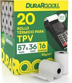Guía para elegir rollos térmicos para datáfono según el volumen de uso