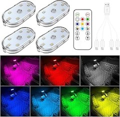 Luces ambientales para coche