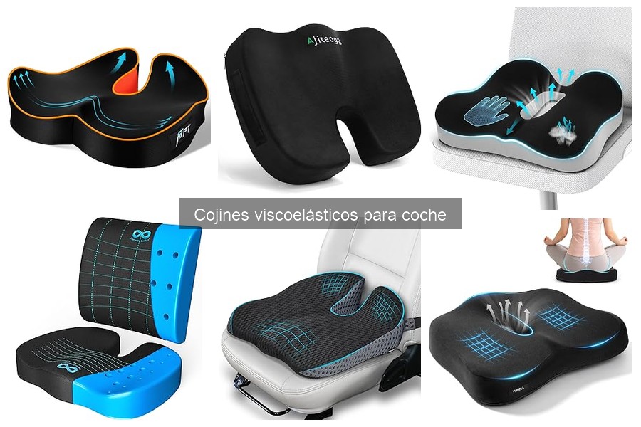 Beneficios de los cojines viscoelásticos para coche