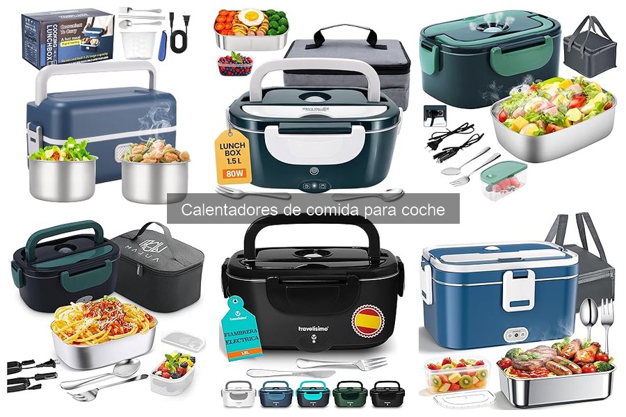 Calentador de comida para coche: ¿qué es y cómo funciona?