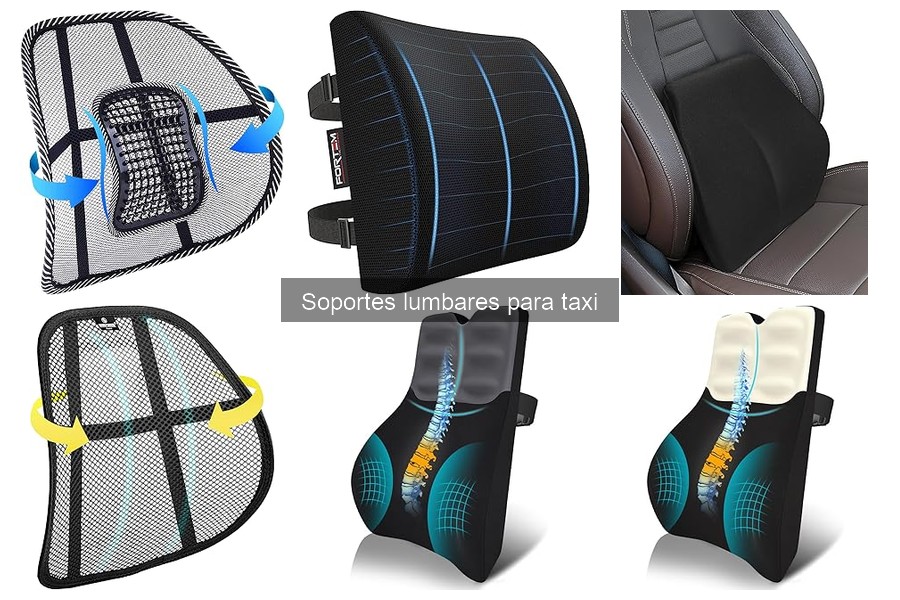 Cómo Elegir el Soporte Lumbar Perfecto para Taxistas