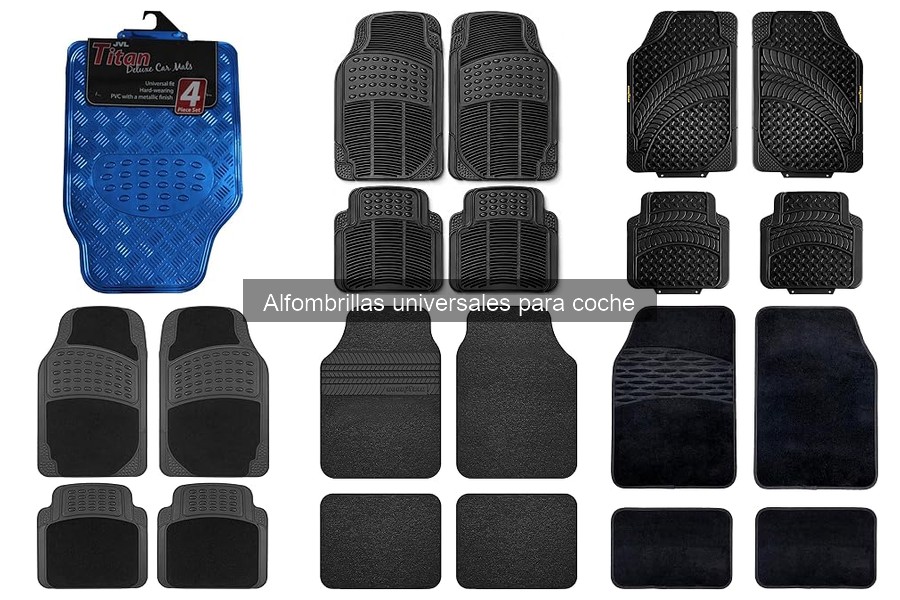 Cómo elegir las mejores alfombrillas universales para tu coche