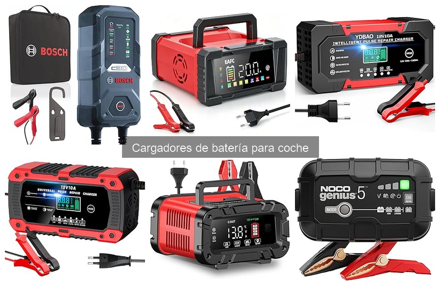 Cómo elegir un cargador de batería para coche: guía 2026