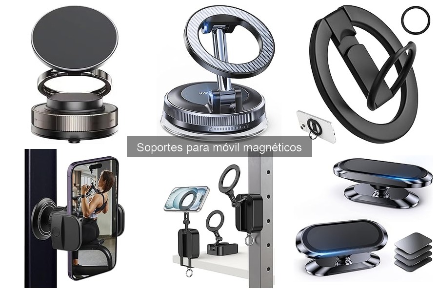 Cómo instalar un soporte magnético para móvil en el vehículo