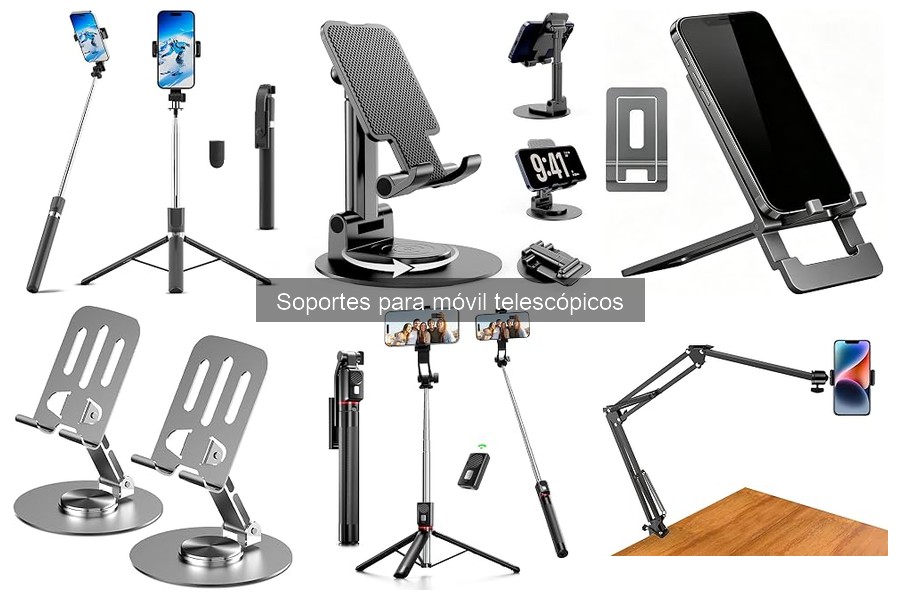 Cómo instalar y mantener un soporte telescópico para móvil