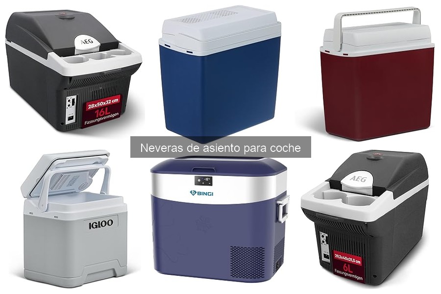 Cómo instalar y mantener una nevera de asiento en el coche