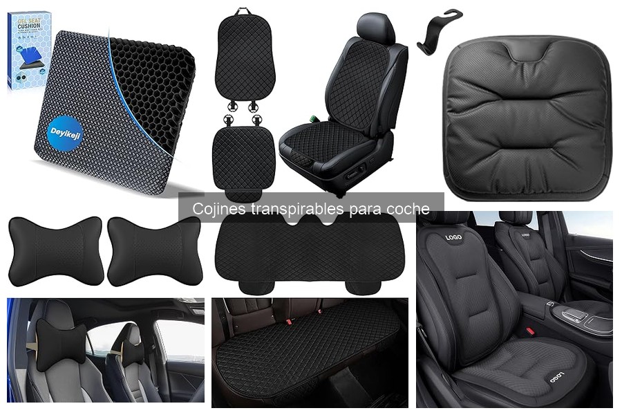 Cómo mantener y limpiar cojines transpirables para coche