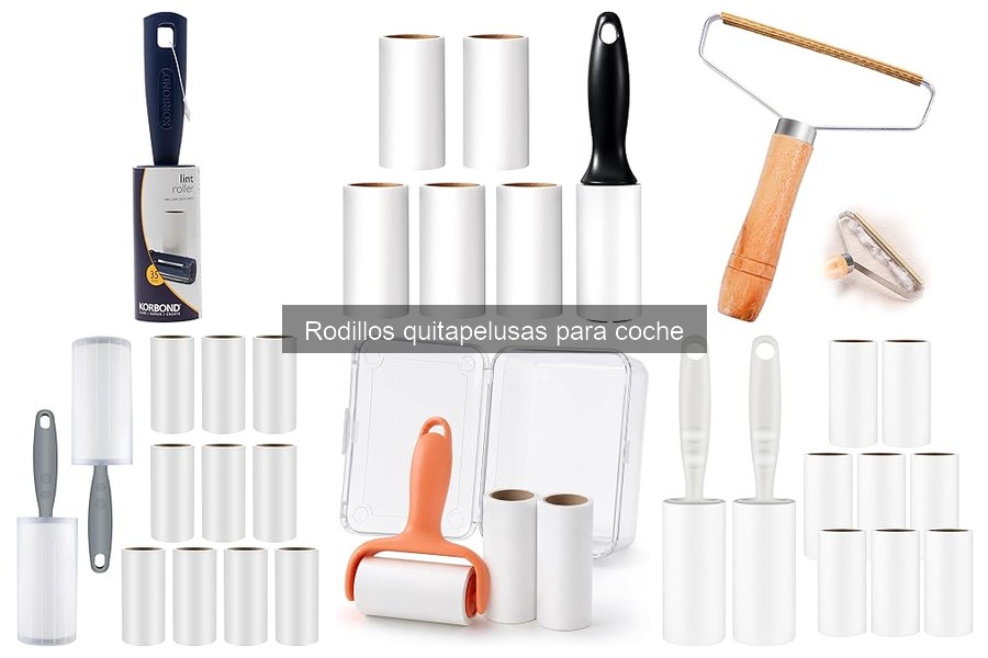 Cómo usar rodillos quitapelusas en coche de forma efectiva