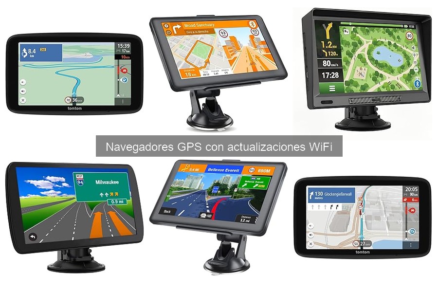 Comparativa de los mejores navegadores GPS con WiFi para taxistas