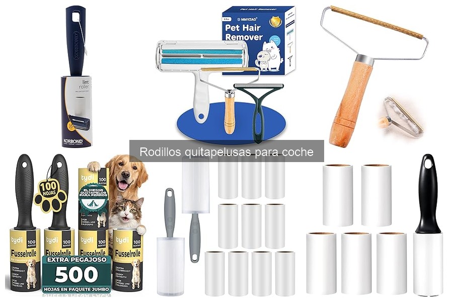 Errores comunes con rodillos quitapelusas para coche y soluciones