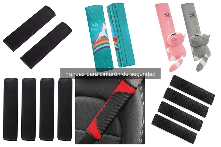 Guía de compra de fundas para cinturón de seguridad para conductores