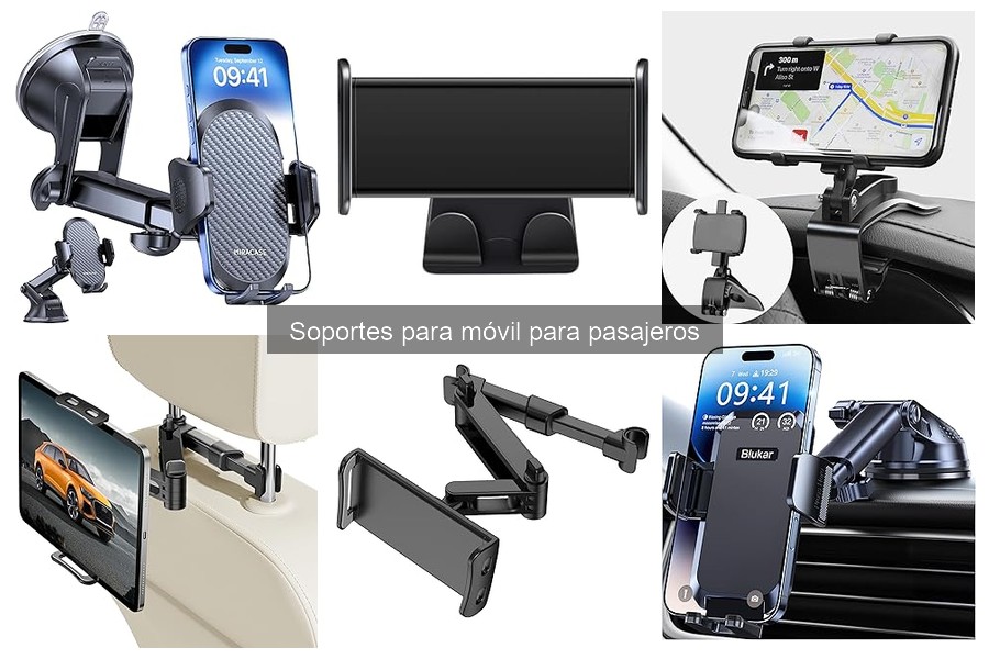 Guía de instalación de soportes para móvil en vehículos