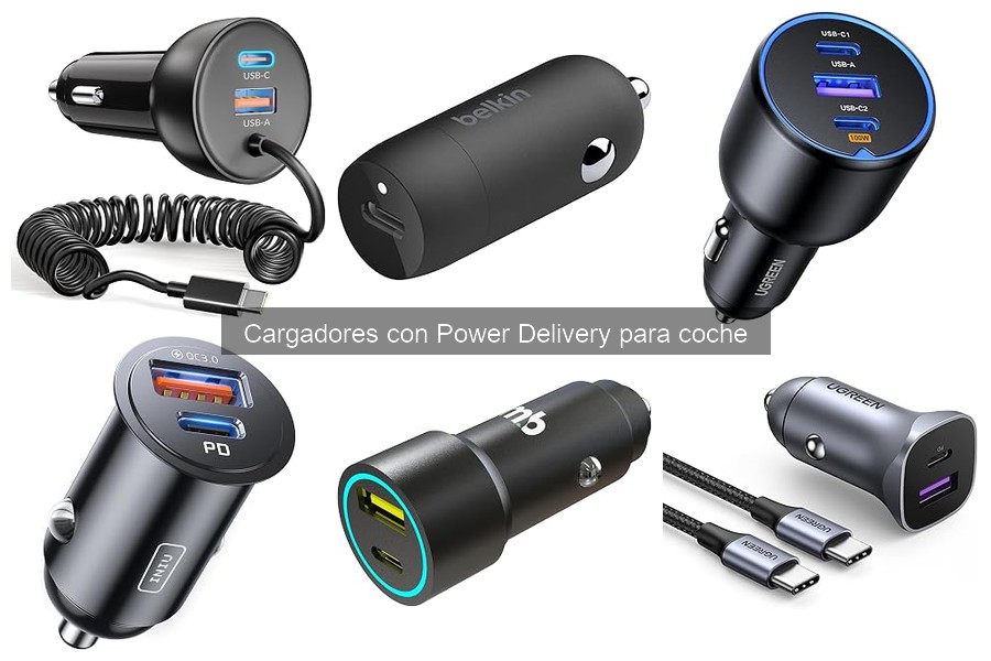 Guía para elegir el mejor cargador Power Delivery para coche