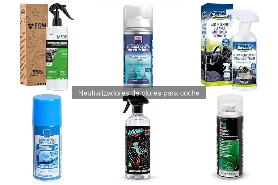 Guía para elegir el mejor neutralizador de olores para tu coche