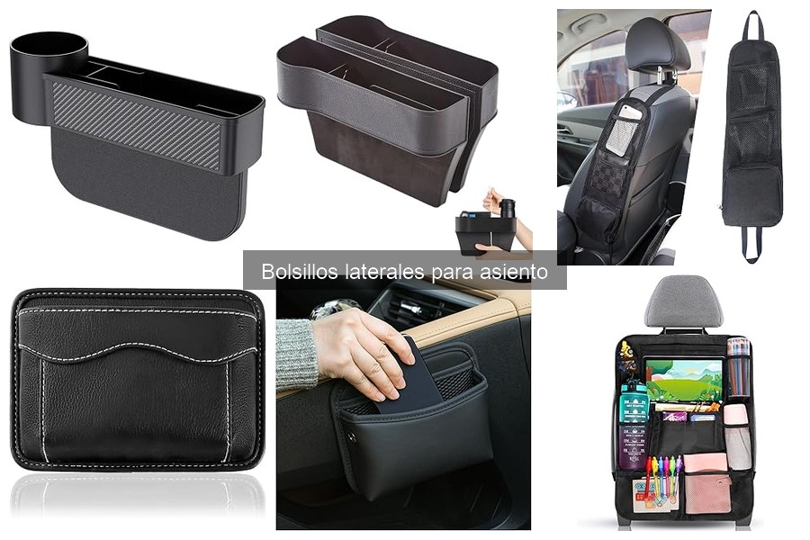 Guía para Instalar Bolsillos Laterales para Asiento en Vehículos