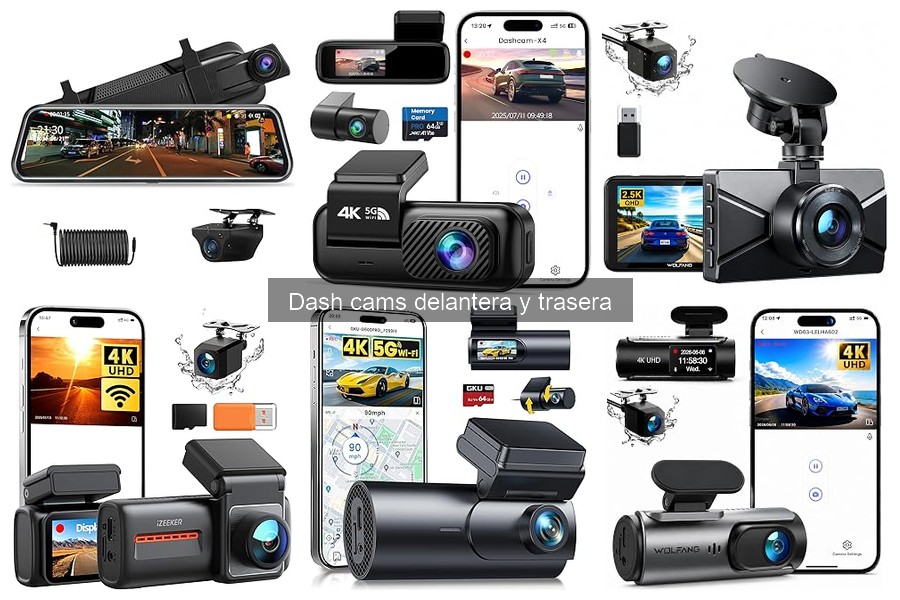 Guía para instalar dash cams delantera y trasera en tu coche