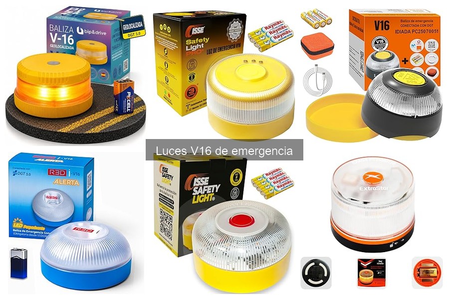 Guía sobre las luces V16 de emergencia: ¿Qué son y cómo funcionan?
