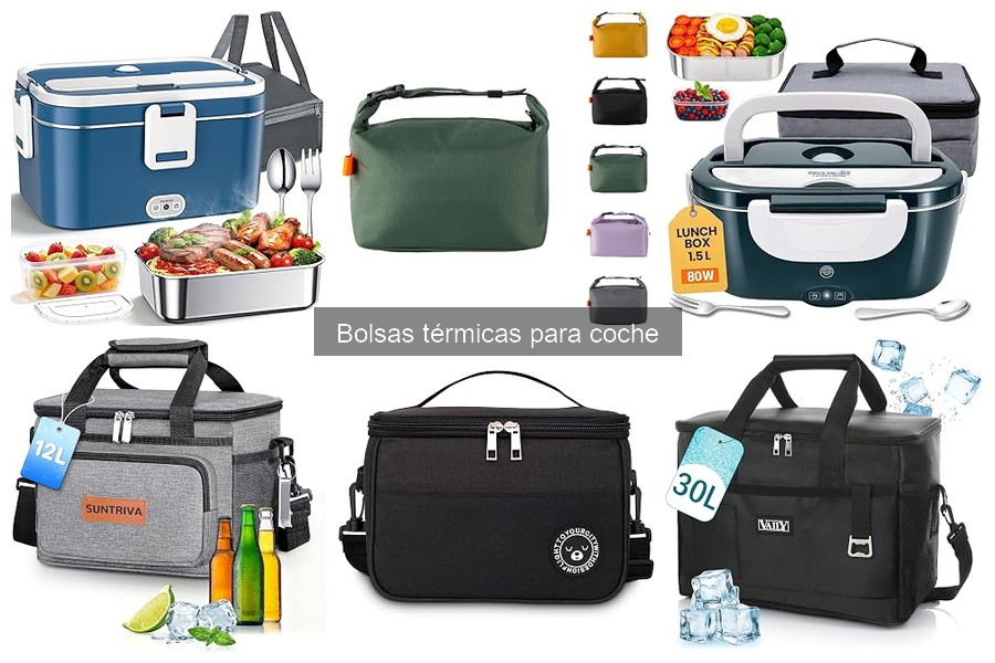 Mejores bolsas térmicas para coche: comparativa 2026