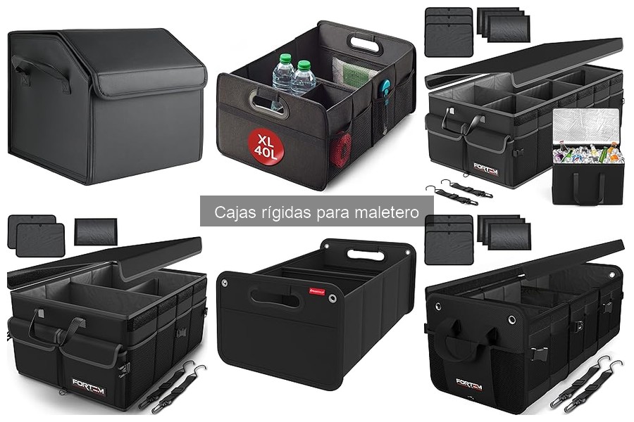 Mejores cajas rígidas para maletero de coche en 2026