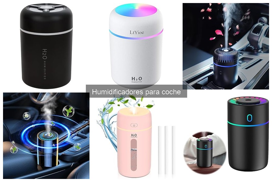 Mejores humidificadores para coche para taxistas y VTC