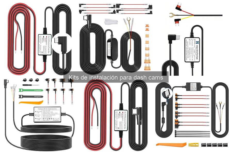 Mejores kits de instalación para dash cams en 2023