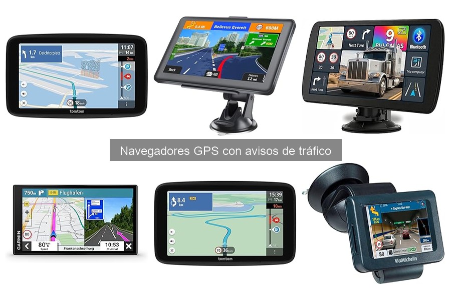Mejores navegadores GPS con avisos de tráfico para taxistas