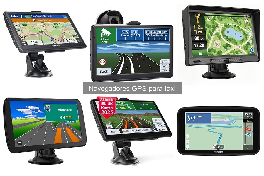 Mejores navegadores GPS para taxistas en 2026