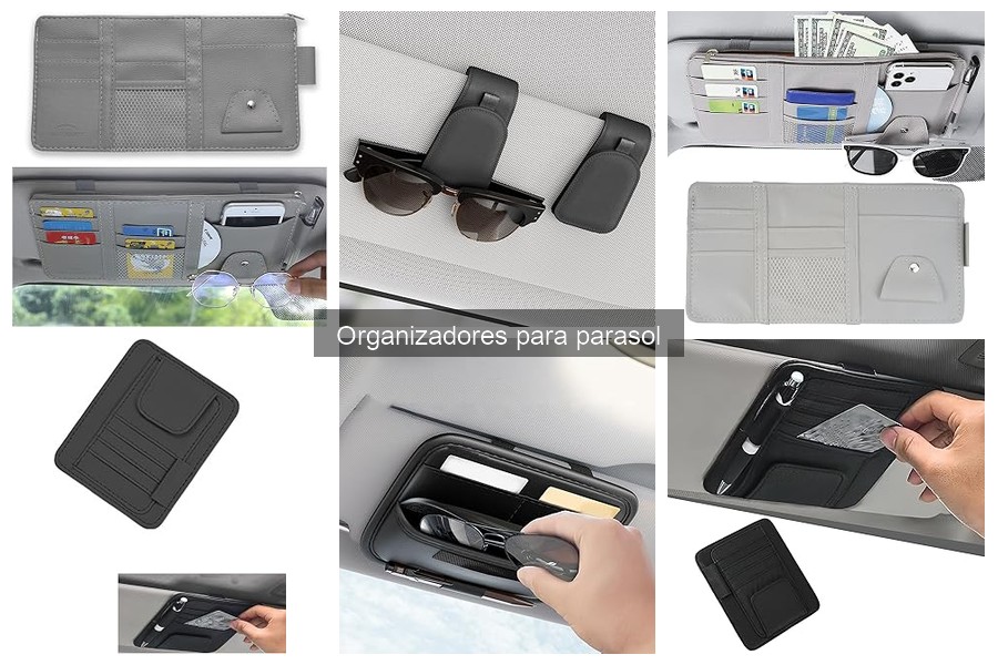 Mejores organizadores para parasol para taxistas y VTC 2026