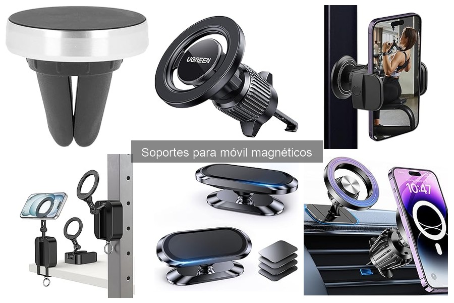 Mejores Soportes Magnéticos para Móvil en Vehículos Profesionales