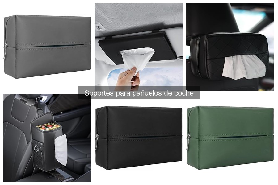 Mejores soportes para pañuelos de coche en 2026