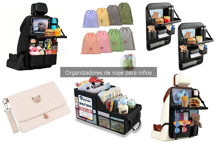 Problemas comunes con organizadores de viaje para niños y soluciones