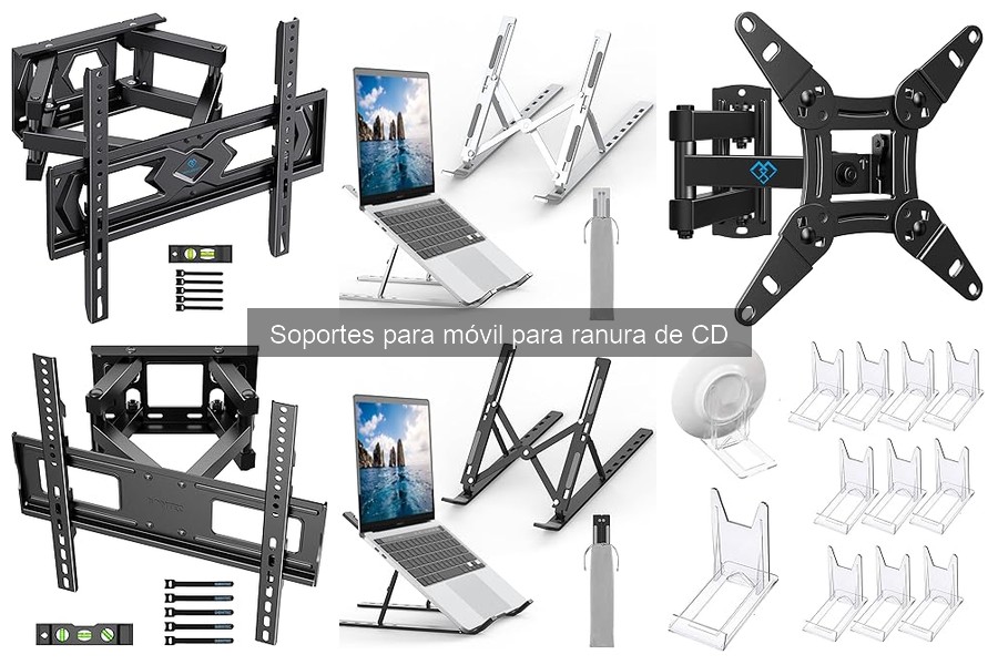 Problemas comunes con soportes de móvil en ranura de CD