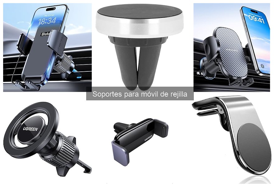 Problemas y soluciones de soportes para móvil de rejilla