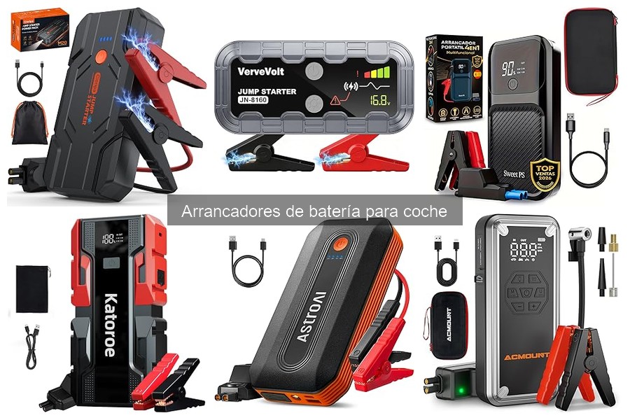 ¿Qué es un arrancador de batería para coche y cómo funciona?