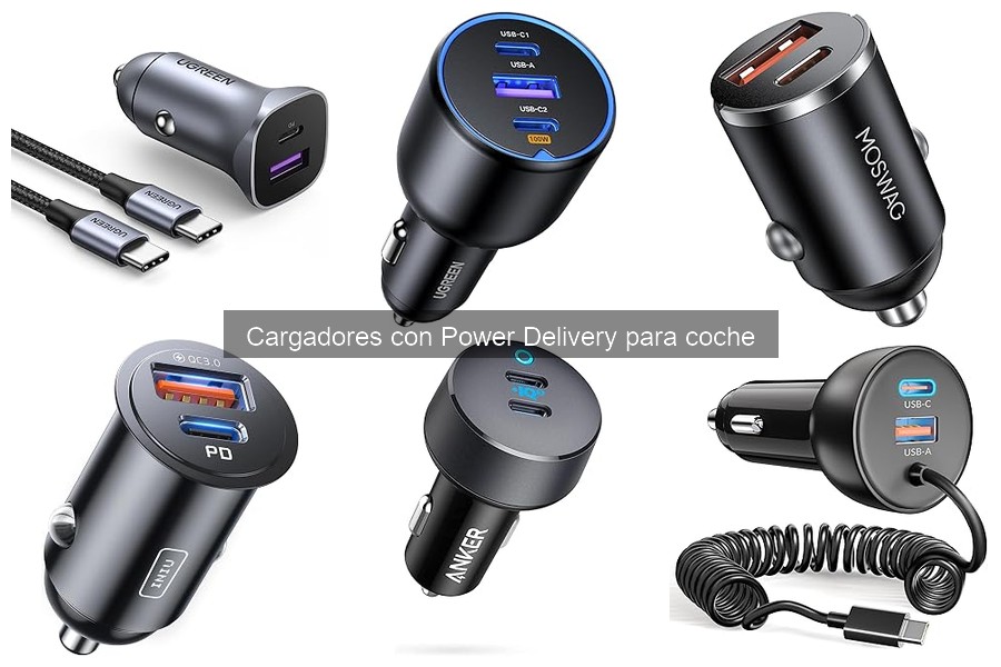 ¿Qué es un cargador con Power Delivery para coche?